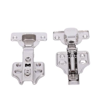 China Easy Installation 110 Degree Kitchen Cupboard Wardrobe Door Hinges Concealed Soft Closing hinge Kitchen Cabinet Furniture Hydraulic 3D Hinges for sale