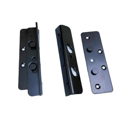 China Easy Installation Bed Bracket Hinge Steel Corner Sofa Bed Furniture Hinge Steel Bed Hinges With Screws 90MM Length Thickened for sale