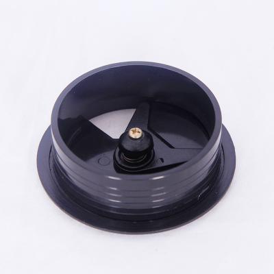 China Easy Installation Organizer Furniture Plastic ABS Round Computer Desk Plastic Wire Box Cable Grommet Computer Grommet Table Cable Hole for sale