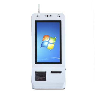 China Kiosk Licon Self Payment Kiosk Android Wi-Fi 80MM Thermal Printer Auto-checkout Machine Stand Kiosk POS For Supermarket for sale