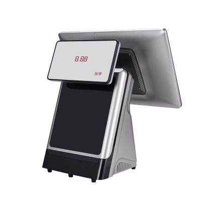 China Industrial Application Aio 15.6 Inch Capacitive Touch Screen POS J1900 System Machine In VICTORY Built-in 50mm/80mm Thermal Cash Register Printer for sale