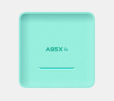 China Factory A95X R5 Android TV WiFi antenna+B-t A95X 2020 External Box 2GB 16GB Rockchip Rk3318 Smart 4K Android 10 TV Box for sale