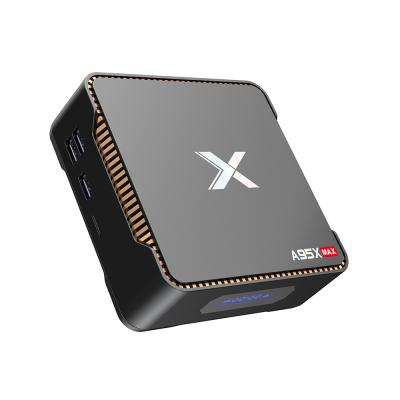 China External A95X MAX Ultra 4K 4GB RAM 64GB ROM Android 8.1 TV Box Directly WiFi Antenna S905X2 TV Box From Factory for sale