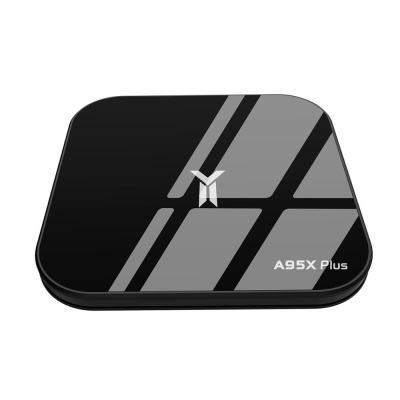 China Latest a95x plus 4/32gb s905 y2 smart android tv box external WiFi antenna factory for sale