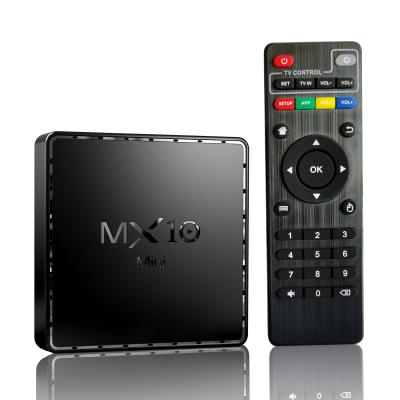 China New MX10 MINI Allwinner H616 4GB 64GB STB Android 10 TV Box 2.4G/5G Wifi 4K HDR TV Box External Antenna 2020 Model for sale