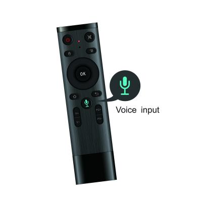 China Remote Q5 TV Factory With 2.4G FR For Android TV Box With Voice Input for sale