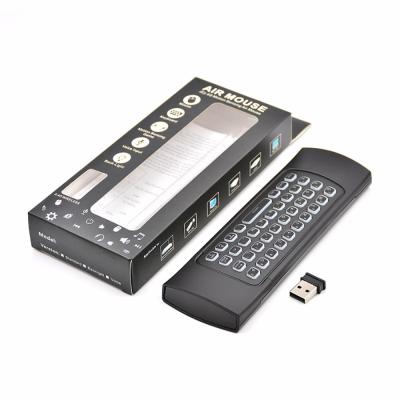 China Cheapest TV Mx3 2.4G Mini Wireless Fly Air Mouse Keyboard Remote Control for sale