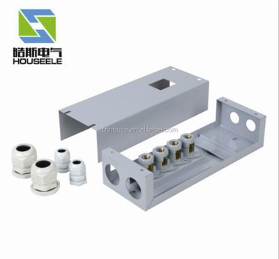 China Metal Box With Highway Lighting Pole Metal Fuse Box Copper Terminal Cabinet for sale