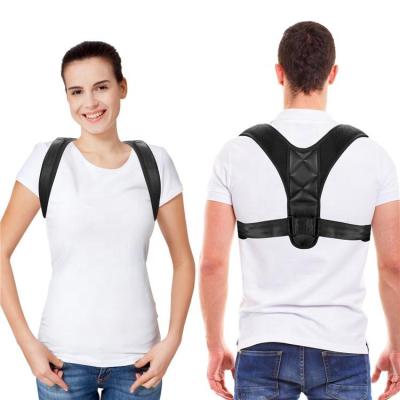 China DAVI 2021 New Products Shoulder Lumbar Adjustable Posture Corrector Back Corsets Brace In Back Support for sale