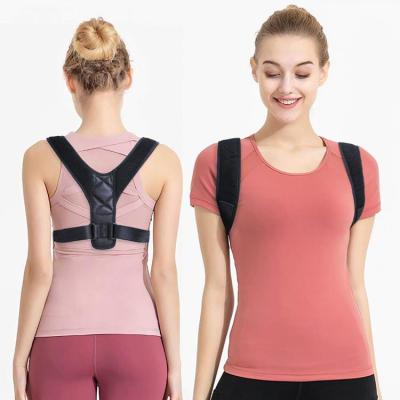 China DAVI 2021 Hot Selling Adjustable Back Corrector Clavicle Brace Gym Equipment Lumbar Corsets Lumbar Equipment Posture Corrector for sale