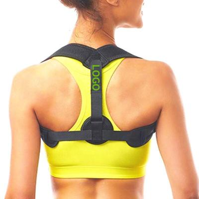 China Back Support Belts 2021 Health Care 2021 Hot Selling Adjustable Tape Magnetic Therapy Unisex Shoulder Back Corrector for sale