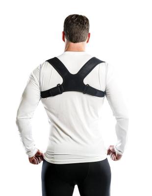 China Hot Selling Neoprene Back Braces DAVI 2021 Adjustable Back Support Posture Corrector Unisex Posture Corrector Medical Back Corrector for sale