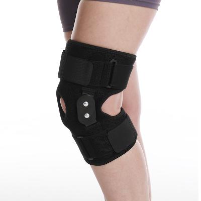 China DAVI Best Selling Adult Knee Brace Stabilizer Support Open Patella Hinged Joint Knee Pads for sale