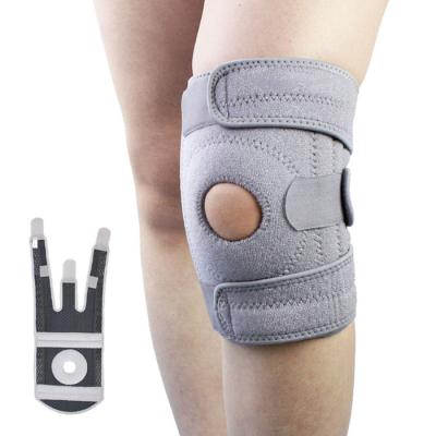 China DAVI 2021 Hot Sale Adult Hinge Adjustable Knee Support With Four Spring Knee Brace for sale