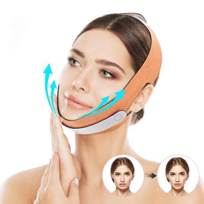 China Neoprene DAVI Factory Direct Sale Thin Face Band V Face Concealer Lift Up Anti Wrinkle Eliminate Sagging Double Adjustable for sale