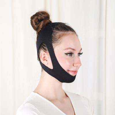 China Graphene+scr+mercerized fabric DAVI New face small V thin double chin face bandage lifting and shaping sleep mask massetor slim muscle to remove legal wrinkles for sale