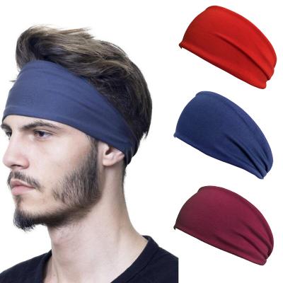 China Universal Recycling Yoga Sport Sweat Headband Men Sweatband For Men And Women Yoga Hair Bands Head Bands Sports Safety Sweat for sale