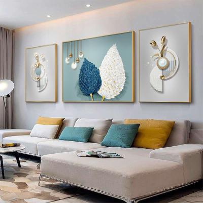 China Modern Wall Art On Canvas Abstract Oil Painting Farmhouse Wall Decor Handmade Landscape Artwork for sale