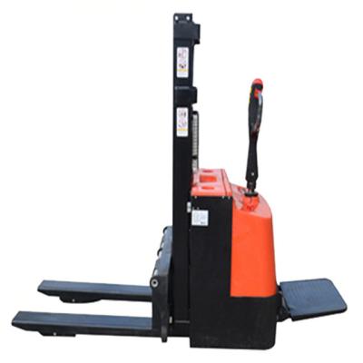 China Hotels Electric Full People Forklift Stacker Machine for sale