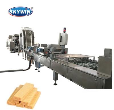 China Factory Chocolate Mini Small Wafer Biscuit Making Machinery Snack Machine With Different Capacity for sale