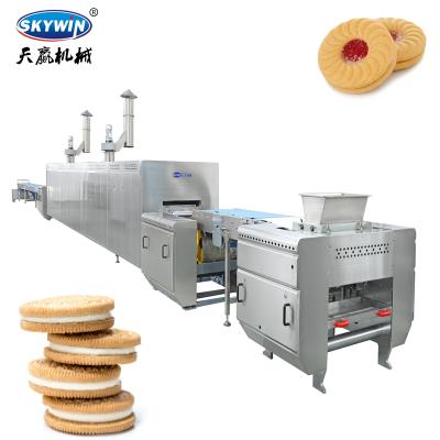 China Factory new 2021 factory price high efficiency hard and soft biscuit production line making bakery machine hotsales for sale