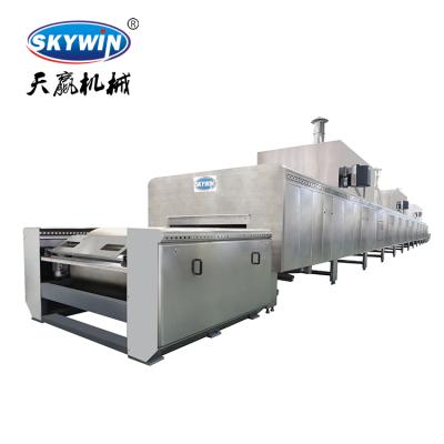 China 2021 New Style Gas Oven Bakery Biscuit Factory New Style High Production And Energy Saving Production Line for sale