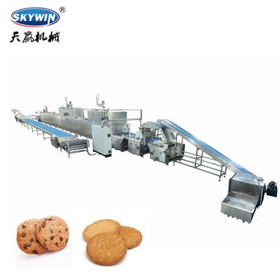 China Machinery Repair Shops 2021 SKYWIN Brand Automatic Cookies Making Machine Small Cookie And Cookies Machine for sale