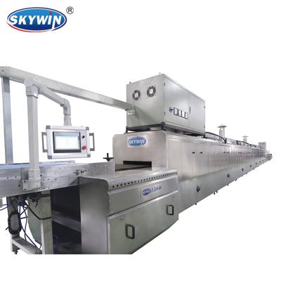 China Frying Oil Plant Snack Machines With Gas / Electric Tunnel Making Oven Soft Or Hard Biscuit Bake Making Machine for sale