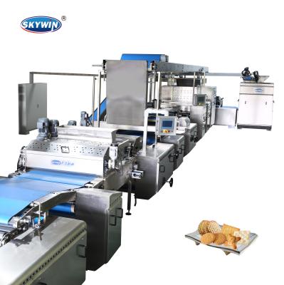 China Different Type Frying Oil Factory 2020 New Factory Price Cookies Hard And Soft Bakery Cookie Production Line for sale