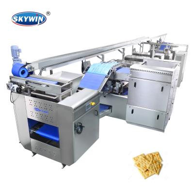 China Hard Potato Chips Snacks Factory Industry Cookie Soda Biscuit Cookie Making Machine with Baking Equipment for sale