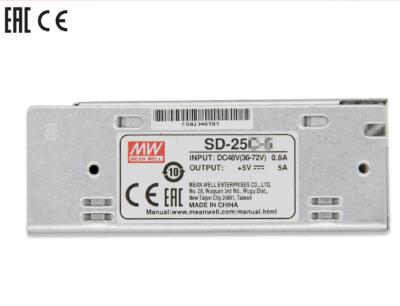 Chine SD-25-24 le module d'alimentation de convertisseur continu-continu 24V 1.1A au-dessus de la protection de charge à vendre