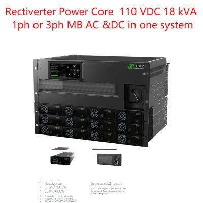 China Sistema eléctrico de la base 110vdc Eltek Rectiverter 18 KVA 24kw 230v Flatpack del poder en venta