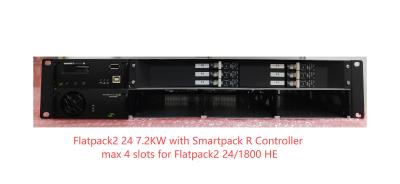 Cina Eltek FP2 24V 7.2KW Powercore 2U 19 Inch Max 4 slot per Flatpack2 24/1800 HE Smartpack R Controller in vendita