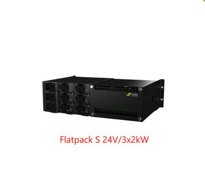 China Eltek Flatpack S 3U System 24V 3*2 KW DC Power Supply CE UL for sale