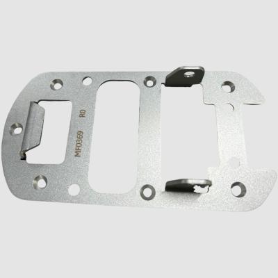 China Complex And Unique Designs Aluminium Sheet Fabrication / 0.5mm-10mm Prototype Metal Parts for sale