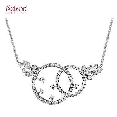 China Romantic Reward Factory Winning Wholesale Price No Custom MOQ Custom Charm Love Wholesale Anniversary Logo Jewelry Necklace Chain for sale