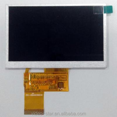 China 4.3 inch TFT LCD panel for many devices VS043IIN14V0 for sale