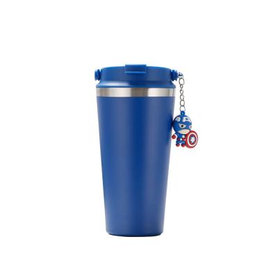 China Large Capacity Hanging Ring Pendant Stainless Steel Insulated Coffee Fashion Portable Outdoor Creative Mug for sale