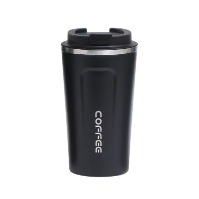 China Large Capacity Vacuum 304 Stainless Steel Coffee Flip Car Office Thermos Cup Leisure Creative Outdoor Tumbler for sale