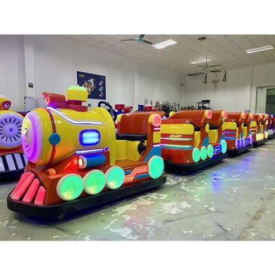 China For Adult And Children Amusement Park Train Tracks Electric Track Set Train for sale