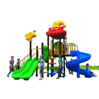 China Outdoor Playground Plastic Kids Playground Amusement Park Equipment for sale