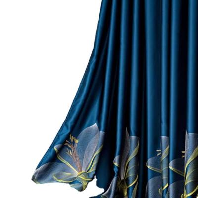 China Heat Insulation Factory Supply High Quality Latest Designs Velvet Curtain Abstract Shading And Fabric for sale