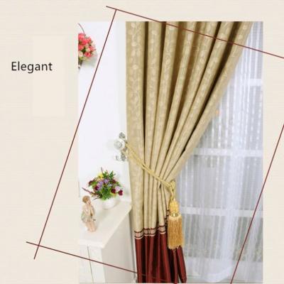 China Latest Factory Design Price Blackout Embroidery Fabric Anti-UV For Room Curtain for sale