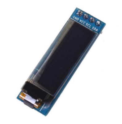 China Good quality 0.91 inch OLED LCD display module IIC 12832 lcd display device compatible with 3.3v-5V 0.91INCH for sale