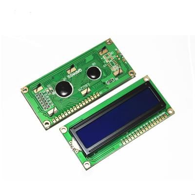 China Good quality LCD1602 1602A blue screen lcd or yellow green 16X2 screen lcd 16x2 for sale