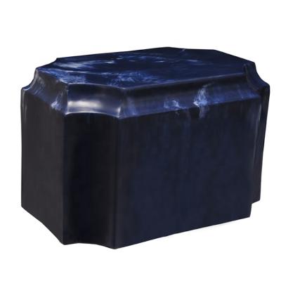 China Newcomers A111 Style Crematory Wooden Urns Culture Marble Urns American Funeral Coffins For Ashes for sale