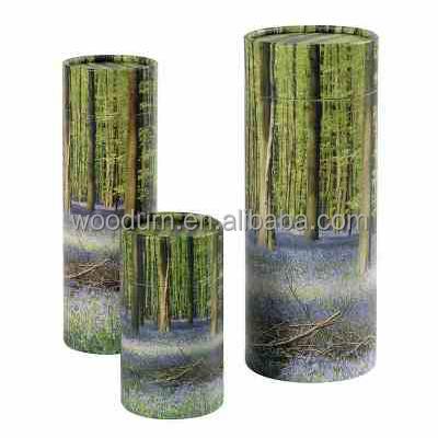 China MKY Viable Funeral Pet Ash Biodegradable Scatter Cremation Tube for sale