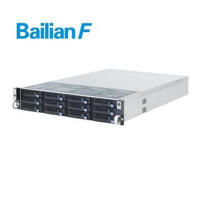 China 2U Rackmount Chassis for MircoATX/ATX Server Panel w/12 Hot-swap Drive Bays 730mm(D)*437.5mm(W)*88mm(H) for sale