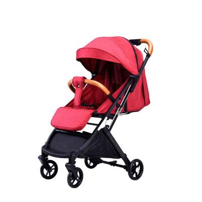 China New Design Plastic Child Safety Foldable Lightweight High Carbon Steel Baby Strollers Throw Baby Strollers Good Quality for sale