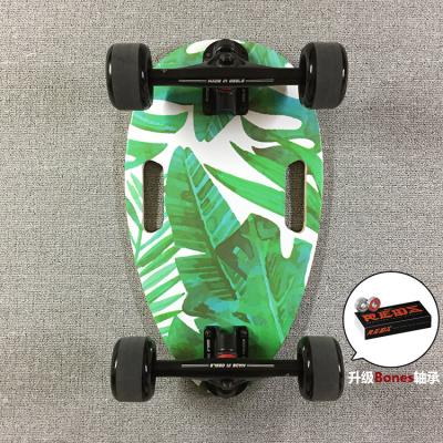 China Factory supply youth walking skateboard mini small skateboard small fish seed melon board direct egg four wheel portable board for sale